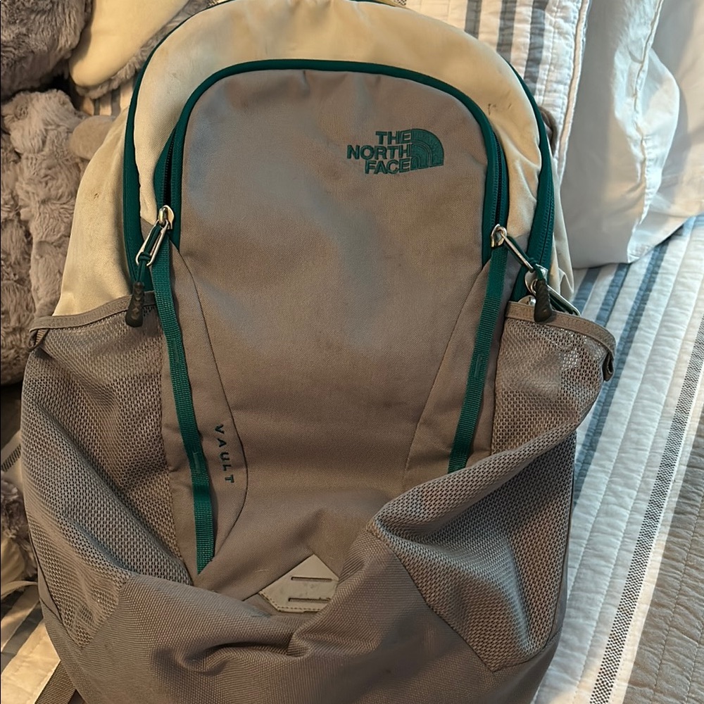 The North Face Vault Backpack - Gray and Teal